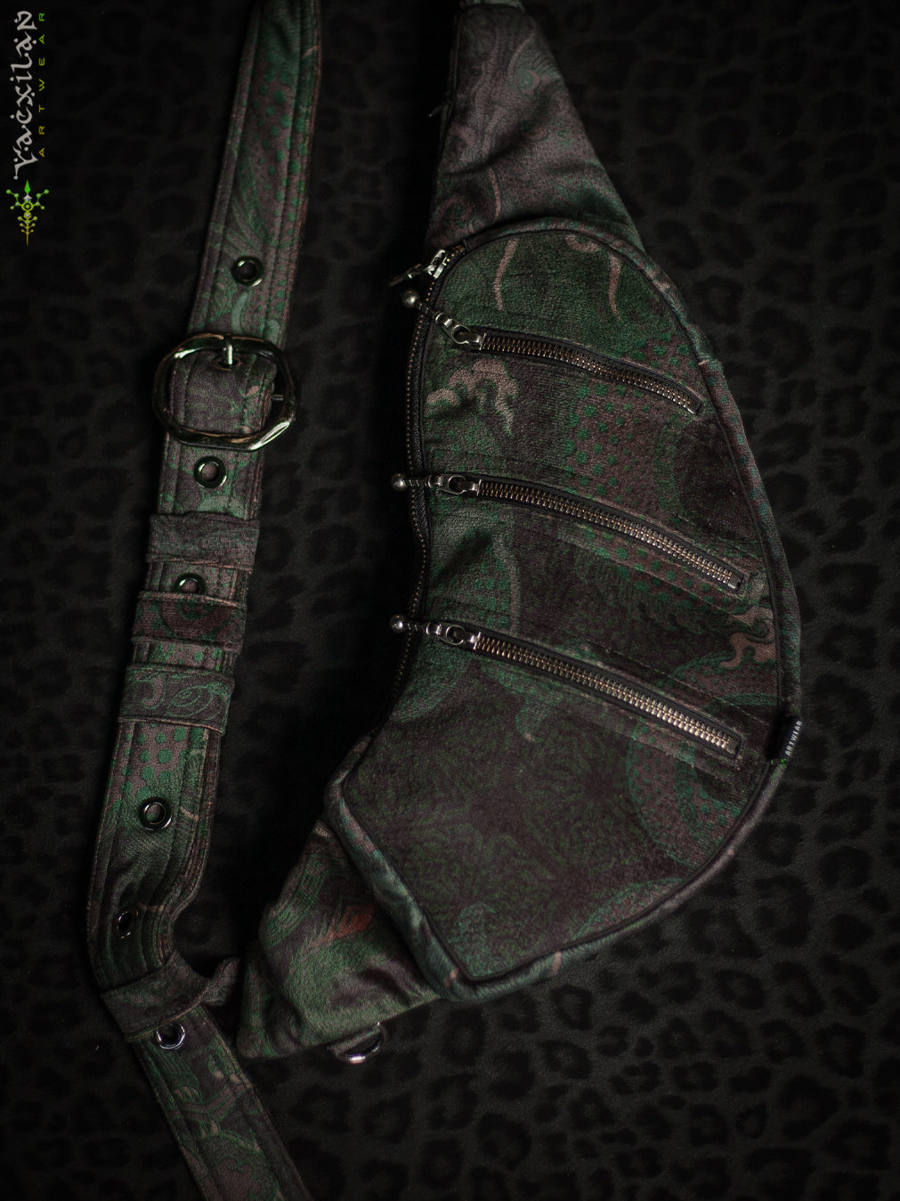 Botta Bag / Velvet Fawn Buckle - MOSS DRAGONS